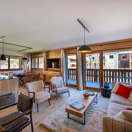 Chic Alpin De 100m² Avec Balcon Et Garage, Proche Centre - Fr-1-569-100 Megève