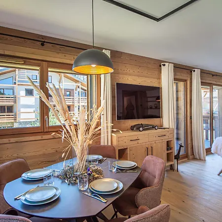 Chic Alpin De 100m² Avec Balcon Et Garage, Proche Centre - Fr-1-569-100 Appartamento *